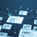 A network of interconnected web pages, nodes forming a visually compelling site structure. In the foreground, a central page commands attention, its links radiating outward like sunbeams. Surrounding it, a grid of webpages, each a distinct entity yet harmoniously aligned. In the background, a subtly patterned backdrop suggests the broader digital landscape. Soft, diffused lighting illuminates the scene, creating a sense of depth and balance. The composition conveys the elegant flow of information, the intelligent distribution of authority throughout the interconnected pages.